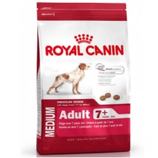 Royal Canin Medium Adult 7+ koeratoit keskmist kasvu eakale koerale, 15 kg